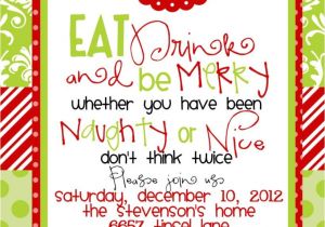 Christmas House Party Invitation Wording Funny Christmas Party Invitations Wording