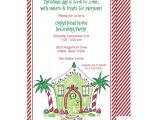 Christmas House Party Invitation Wording Open House Party Invitation Wording
