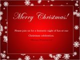 Christmas Lunch Party Invitation Wording Christmas Party Invitation Wording 365greetings Com