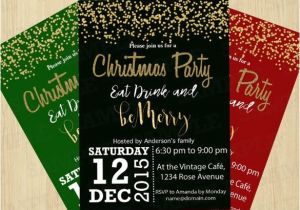 Christmas Party E Invitations Template 30 Christmas Invitation Templates Free Sample Example