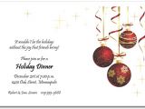 Christmas Party Images Invitations Red ornaments and Gold Starlights Holiday Invitation