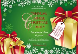 Christmas Party Invitation Cards Design Awesome Invitation Cards for Christmas Party Design Ideas