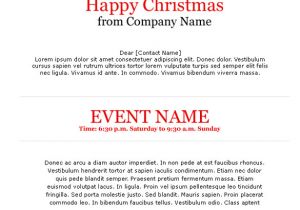 Christmas Party Invitation Letter Template 11 Exceptional Email Invitation Templates Free Sample