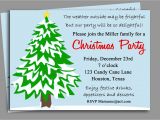 Christmas Party Invitation Rhymes Funny Christmas Party Invitation Wording Ideas Cimvitation