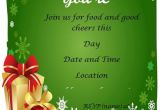 Christmas Party Invitation Samples Free 7 Best Images Of Christmas Party Free Printable Template