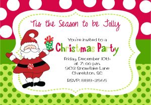Christmas Party Invitation Template Christmas Party Invitation