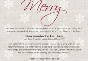Christmas Party Invitation Template Outlook Christmas Holiday Party Email Invitation Template for
