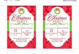 Christmas Party Invitation Template Publisher Christmas Invitation Template