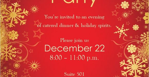 Christmas Party Invitation Templates Free Word Free Holiday Party Invitation Templates Best Template