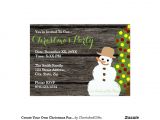Christmas Party Invitations Design Your Own Create Your Own Christmas Party Invitation