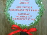 Christmas Pizza Party Invitations Jac O 39 Lyn Murphy Christmas Pizza Party