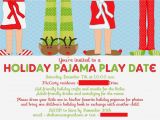 Christmas Pj Party Invitation Running From the Law Mac 39 S Holiday Pajama Party