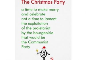 Christmas Poems for Invitation to A Party the Christmas Party A Funny Christmas Poem Greeting Card