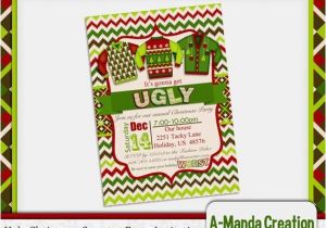 Christmas Sweater Party Invitation Template Gallery Ugly Christmas Sweater Invitation Template
