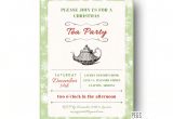 Christmas Tea Party Invitations Free Christmas Tea Party Invitation Printable Holiday Tea Party