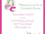 Christmas themed Bridal Shower Invitations Christmas Shower Invitations