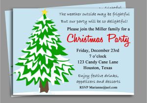 Christmas Work Party Invite Wording Funny Christmas Party Invitation Wording Ideas Cimvitation