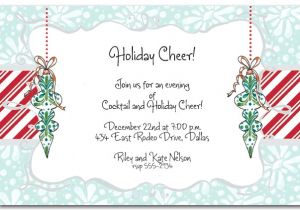 Christmas Work Party Invite Wording Work Christmas Party Invitation