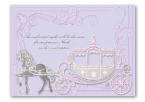 Cinderella Carriage Bridal Shower Invitations event Invitation Invitation Printing