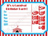 Circus Birthday Invitation Template Free Carnival Invite Circus Invite Circus by Jrcreativedesigns
