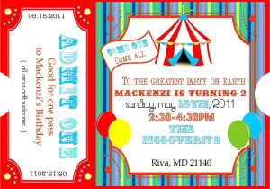 Circus Birthday Invitation Template Free Free Printable Circus Invitation Templates Please forgive