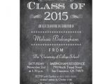 Class Of 2015 Graduation Invitations Class Of 2015 Chalkboard Graduation Party Invite 5 Quot X 7