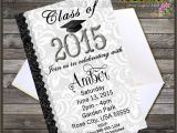 Class Of 2015 Graduation Invitations Class Of 2015 Graduation Party Invitation by Digigraphics4u