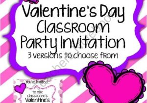 Class Valentines Party Invitation Pinterest