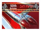 Classic Car Party Invitations Classic Car Birthday Party Invitation Zazzle