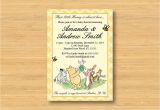 Classic Winnie the Pooh Baby Shower Invites Classic Winnie the Pooh Baby Shower Invitation Printable