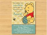 Classic Winnie the Pooh Baby Shower Invites Winnie the Pooh Baby Shower Invitation Printable the