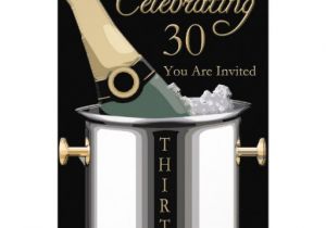 Classy 30th Birthday Invitations Classy 30th Birthday Party Personalized Invitation 5" X 7