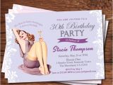 Classy 30th Birthday Invitations Elegant 30th Birthday Invitation Women by