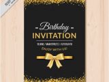 Classy Birthday Invitation Templates Elegant Birthday Invitation Templates