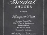 Classy Bridal Shower Invitations Elegant Chalkboard Bridal Shower Invitation Template Line