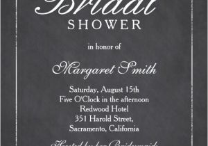 Classy Bridal Shower Invitations Elegant Chalkboard Bridal Shower Invitation Template Line