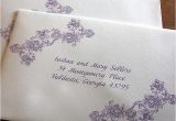 Clear Labels On Wedding Invitations Custom Wedding Invitation Envelope Addressing