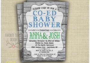 Co Ed Baby Shower Invitation Wording Baby Shower Invitation Unique Co Ed Baby Shower
