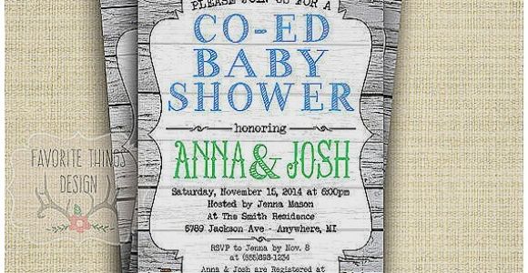 Co-ed Baby Shower Invitation Wording Baby Shower Invitation Unique Co Ed Baby Shower