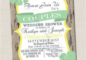 Co-ed Bridal Shower Invitations Couple S Wedding Shower Invitation Couples Shower