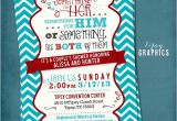 Co-ed Bridal Shower Invitations something for Him Her or something for the Both Of them