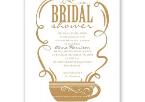 Coffee themed Bridal Shower Invitations Coffee Talk Bridal Shower Invitation