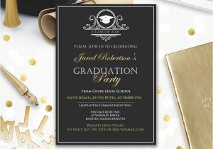 College Graduation Party Invitation Graduation Party Invitation Printable Boy College Graduation