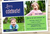 Combined Birthday Party Invitation Wording Joint Birthday Party Invitation Sibling Birthday Invitation