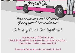 Combined Bridal Shower and Bachelorette Party Invitations Baby Shower Invitation Unique Wedding and Baby Shower