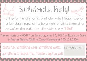 Combined Bridal Shower and Bachelorette Party Invitations Sparkling Twine Design & Crafts – A Place for Pretty Things