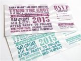 Concert Ticket Wedding Invitation Template Festival Wedding Invitation with Rsvp Card Festival
