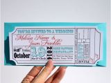 Concert Ticket Wedding Invitation Template Movie Ticket Wedding Invitation Template Free Google