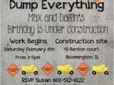 Construction themed Baby Shower Invitations Construction theme Construction theme Party and Boy