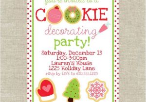 Cookie Decorating Party Invitation Wording 9 Best Cookie Party Images On Pinterest